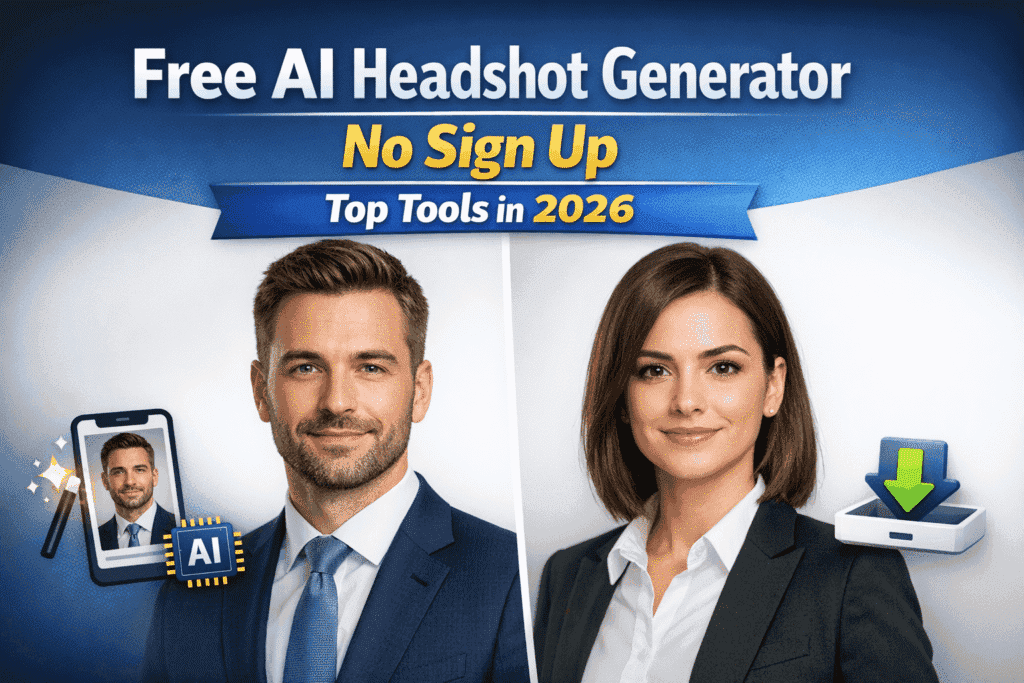 Free AI Headshot Generator No Sign Up