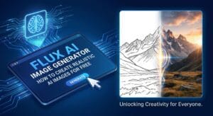 Flux AI Image Generator interface 2026 - AIToolPower tutorial