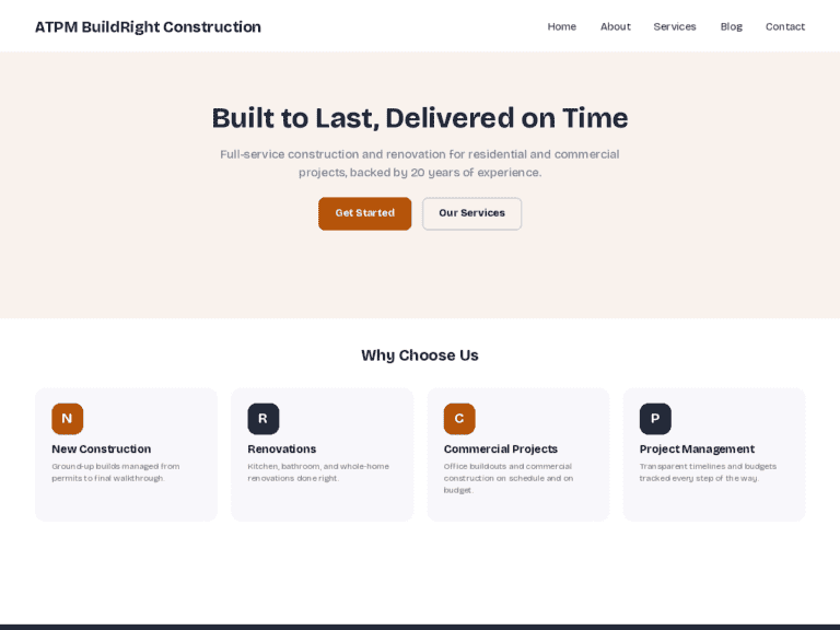 BuildRight Construction