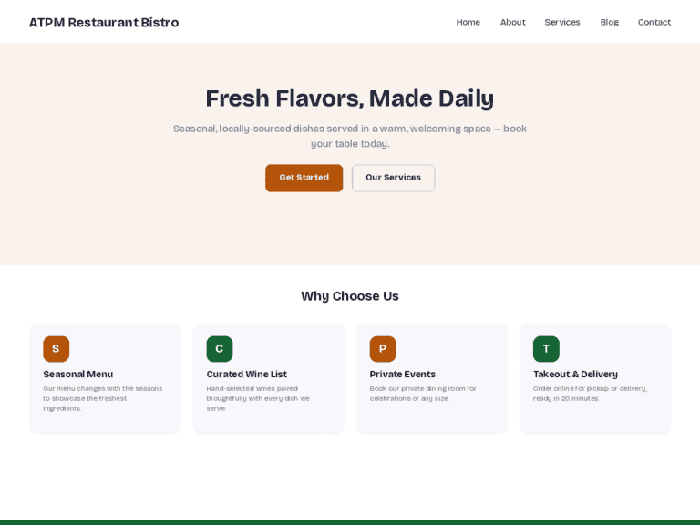 Restaurant Bistro