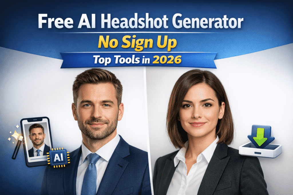 Free AI Headshot Generator No Sign Up