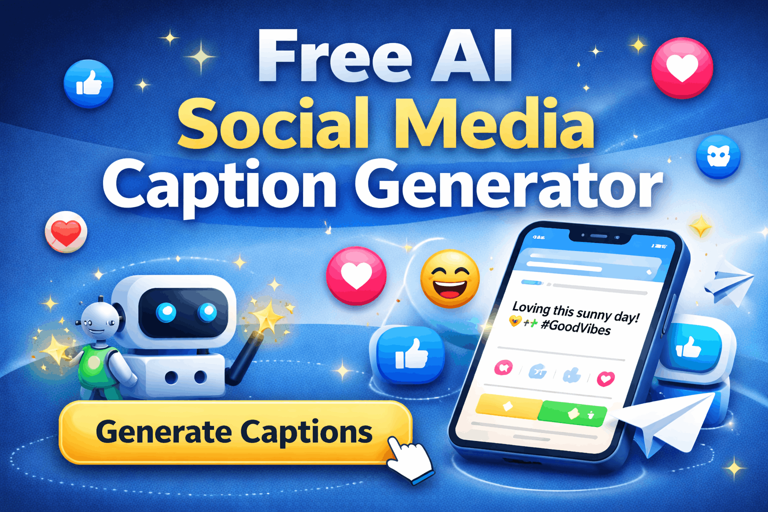 Free AI Social Media Caption Generator Create Scroll-Stopping Posts in ...